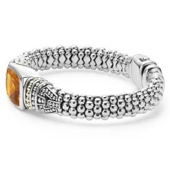 Gemstones<LAGOS Citrine Caviar Bracelet | 9Mm