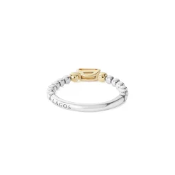 Stacking Rings<LAGOS Citrine Stacking Ring With Diamonds