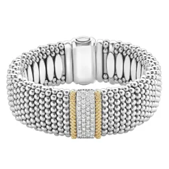 Diamonds<LAGOS Diamond Caviar Bracelet | 23Mm