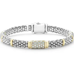 Diamonds<LAGOS Diamond Caviar Bracelet | 6Mm