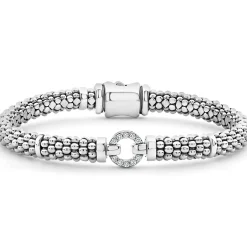 Diamonds<LAGOS Diamond Circle Caviar Bracelet | 6Mm