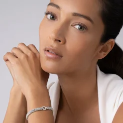 Diamonds<LAGOS Diamond Circle Caviar Bracelet | 6Mm