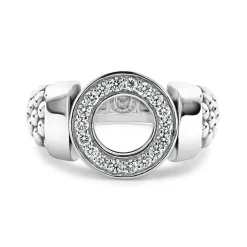 Caviar Rings<LAGOS Diamond Circle Caviar Ring