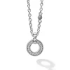 Pendant Necklaces<LAGOS Diamond Circle Pendant Necklace