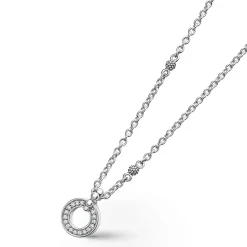 Pendant Necklaces<LAGOS Diamond Circle Pendant Necklace
