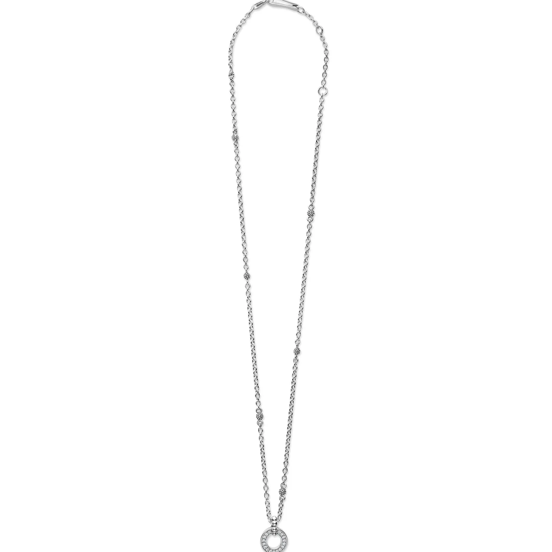 Diamonds<LAGOS Diamond Circle Pendant Necklace