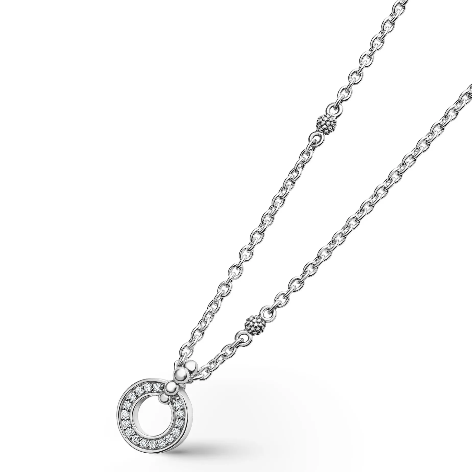 Diamonds<LAGOS Diamond Circle Pendant Necklace