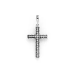 Amulets<LAGOS Diamond Cross Amulet