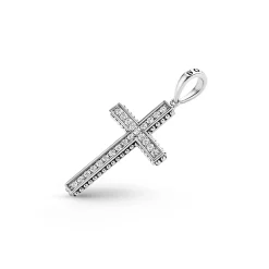 Amulets<LAGOS Diamond Cross Amulet