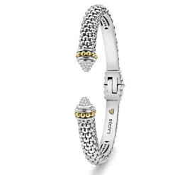Cuffs<LAGOS Diamond Cuff Bracelet | 8Mm