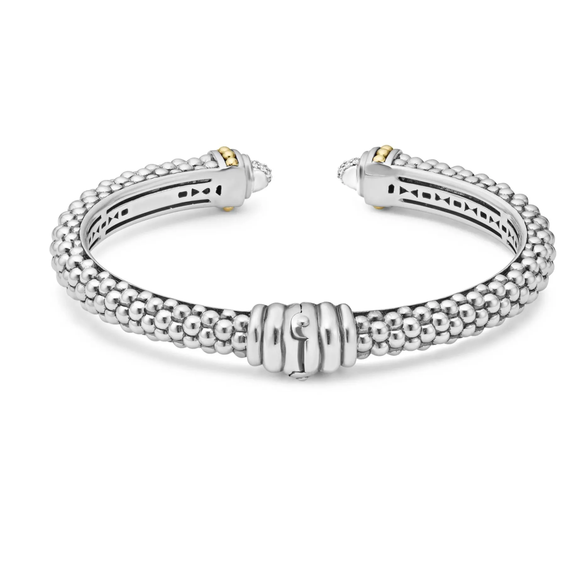Cuffs<LAGOS Diamond Cuff Bracelet | 8Mm
