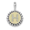 Diamonds<LAGOS Diamond H Initial Charm