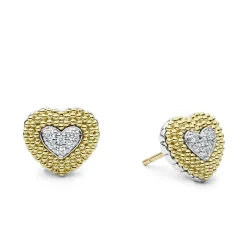Gold<LAGOS Diamond Heart Gift Set