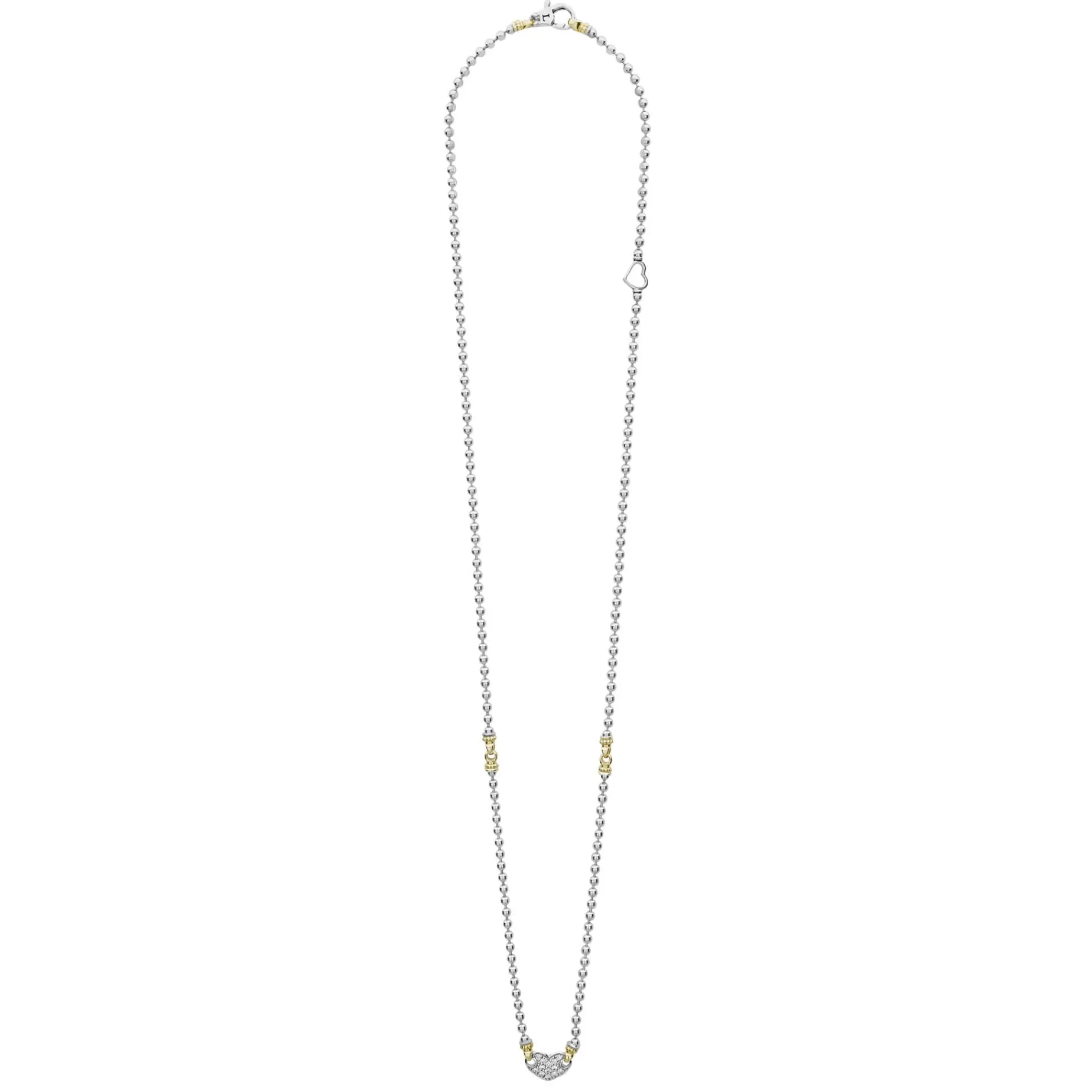 Chains<LAGOS Diamond Heart Necklace