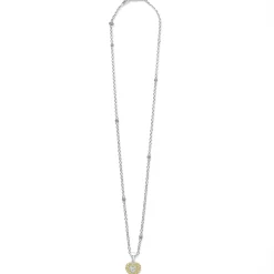 Gold<LAGOS Diamond Heart Necklace