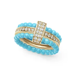Diamonds<LAGOS Diamond Stacking Ring Set