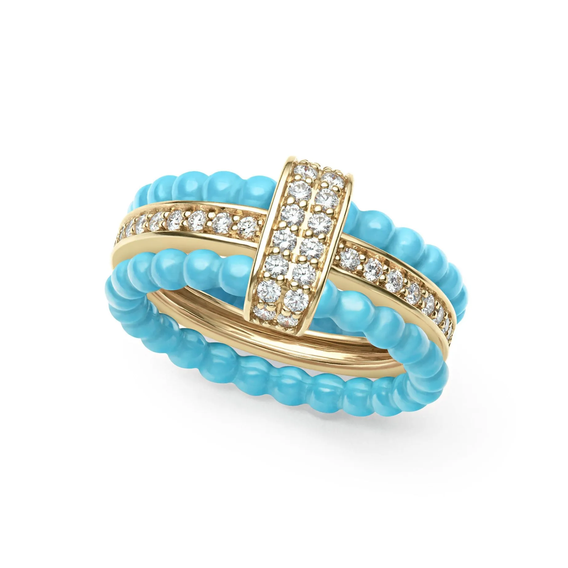Diamonds<LAGOS Diamond Stacking Ring Set
