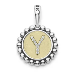 Diamonds<LAGOS Diamond Y Initial Charm