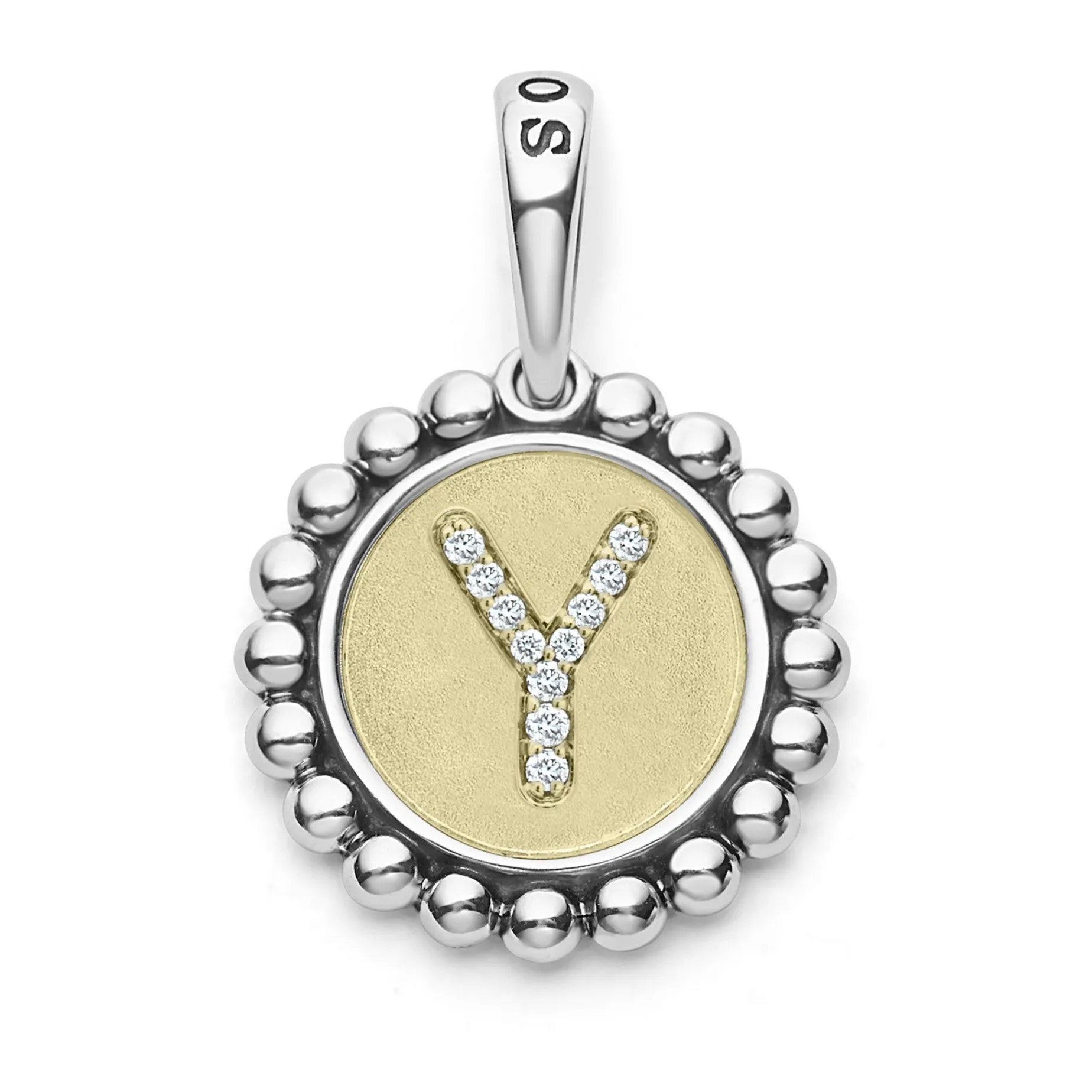 Diamonds<LAGOS Diamond Y Initial Charm