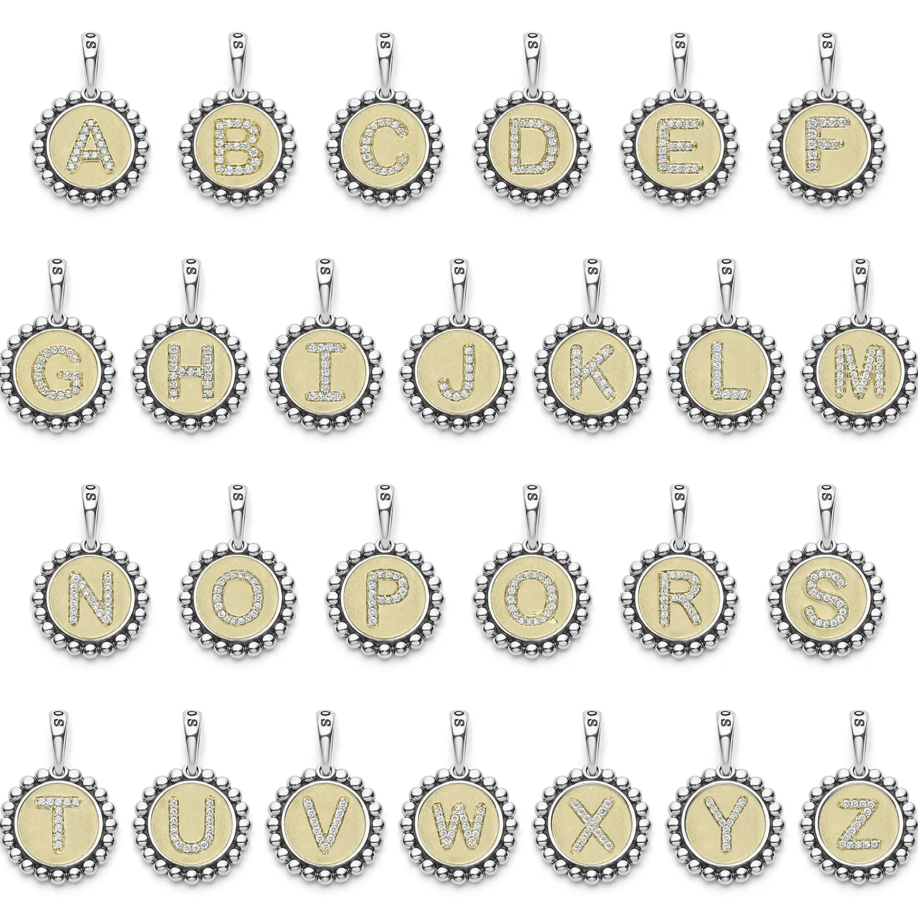 Diamonds<LAGOS Diamond Y Initial Charm