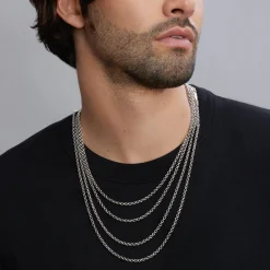 Necklaces & Chains<LAGOS Double Link Chain Necklace | 3Mm