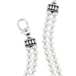 Pearl<LAGOS Double Strand Pearl Necklace