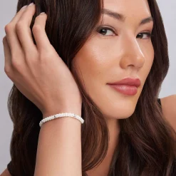 Caviar Bracelets<LAGOS Five Silver Station Ceramic Bracelet | 5Mm