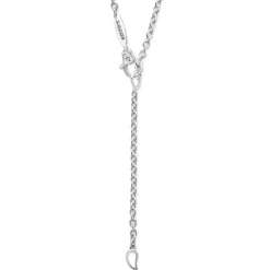 Chains<LAGOS Five Station White Topaz Necklace