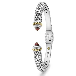 Cuffs<LAGOS Garnet Cuff Bracelet | 8Mm