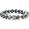 Gemstones<LAGOS Gemstone Skull Bracelet