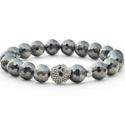 Gemstones<LAGOS Gemstone Skull Bracelet