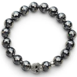 Gemstones<LAGOS Gemstone Skull Bracelet