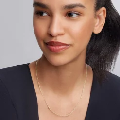 Gold<LAGOS Gold Caviar Chain Necklace