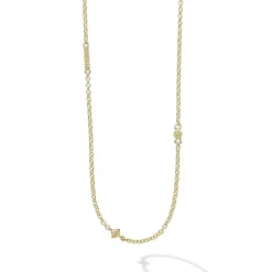 Gold<LAGOS Gold Caviar Chain Necklace