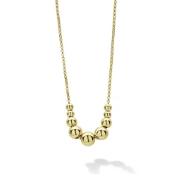 Gold<LAGOS Graduated Bead Necklace Gift Set