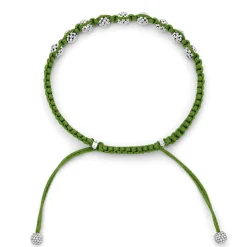 Bracelets<LAGOS Green Macrame Bracelet