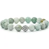 Gemstones<LAGOS Jade Silver Station Bead Bracelet