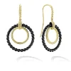 Drop Earrings<LAGOS 18K Gold And Ceramic Circle Drop Earrings