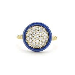 Diamonds<LAGOS 18K Gold And Ceramic Diamond Ring