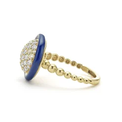 Diamonds<LAGOS 18K Gold And Ceramic Diamond Ring