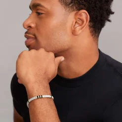 Bracelets<LAGOS 18K Gold And Ceramic Triple Station Caviar Bracelet | 6Mm