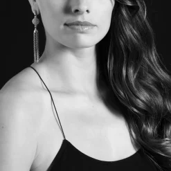 Gold<LAGOS 18K Gold And Diamond Chain Tassel Drop Earrings