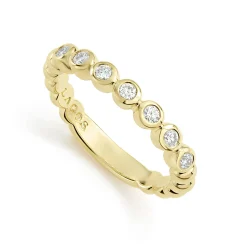 Stacking Rings<LAGOS 18K Gold And Diamond Stacking Ring