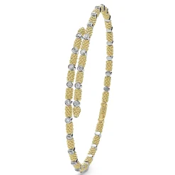 Diamonds<LAGOS 18K Gold And Diamond Superfine Cuff Bracelet