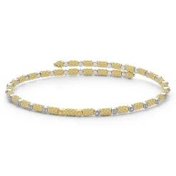 Gold<LAGOS 18K Gold And Diamond Superfine Cuff Bracelet