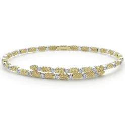 Diamonds<LAGOS 18K Gold And Diamond Superfine Cuff Bracelet