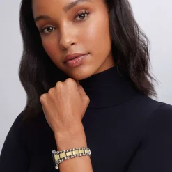 Watch Bracelets<LAGOS 18K Gold And Stainless Steel Watch Bracelet-42-49Mm