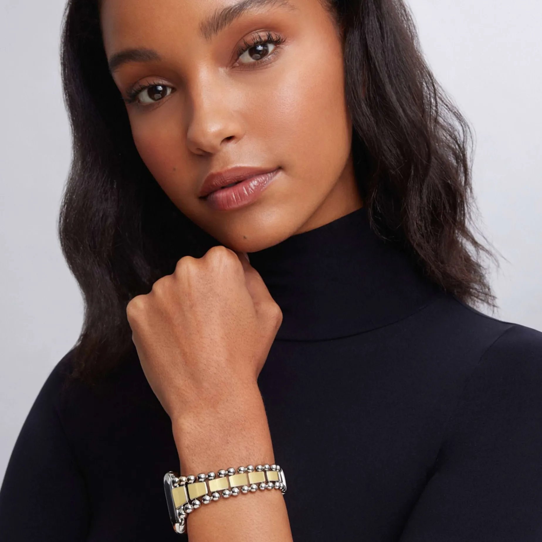 Watch Bracelets<LAGOS 18K Gold And Stainless Steel Watch Bracelet-42-49Mm