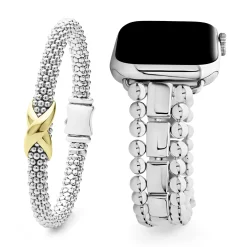 Two-Tone<LAGOS 18K Gold And Stainless Steel Smart Caviar Gift Set