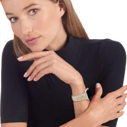 Gemstones<LAGOS 18K Gold And Sterling Silver Yellow Sapphire Watch Bracelet-38-45Mm